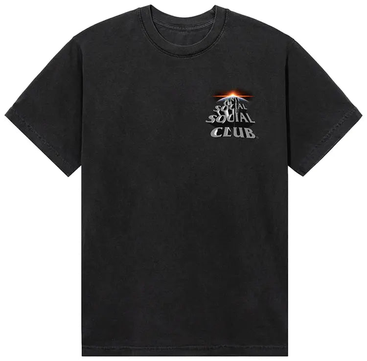 Anti Social Social Club When The Sun Goes Down Dark Grey Tee