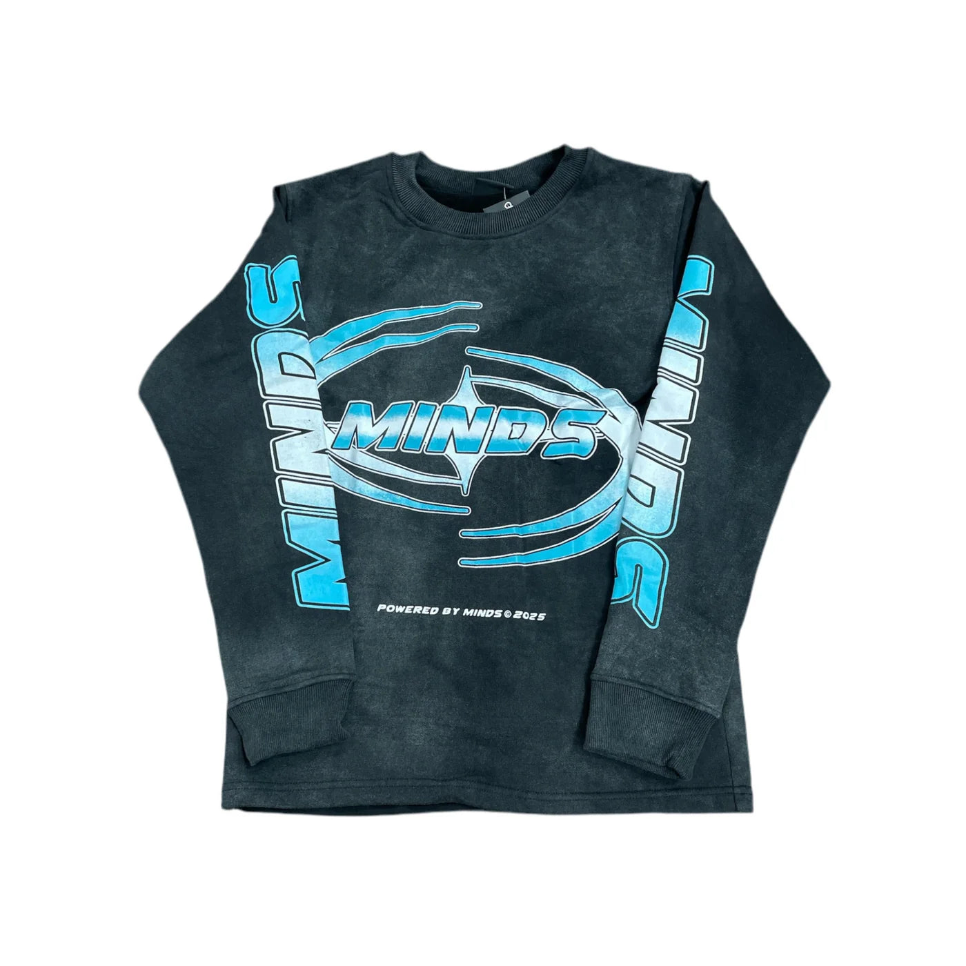 Minds Sweater Black Blue White