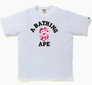 Bape Pink Camo Tee