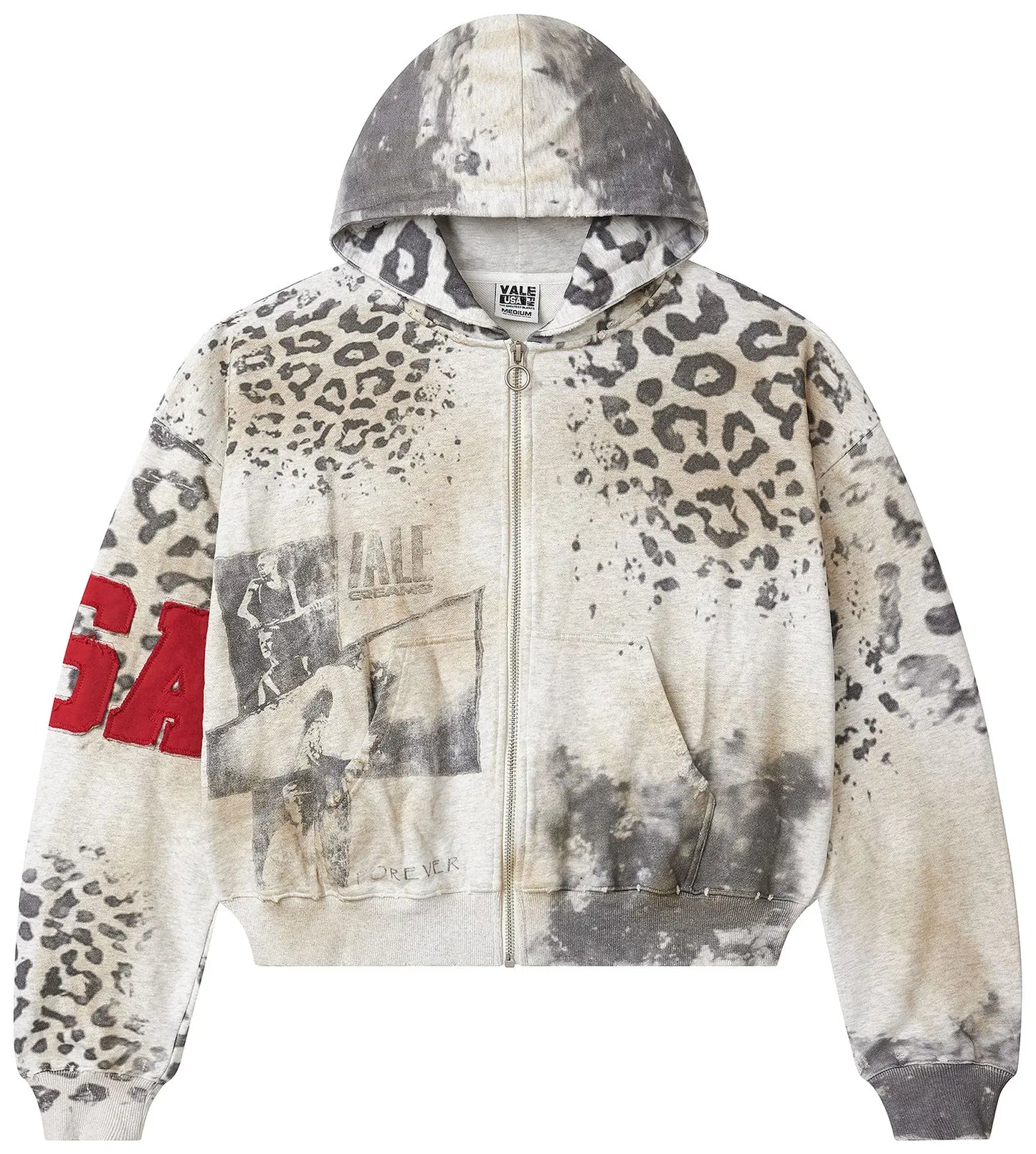 Vale Cheetah Zip Up