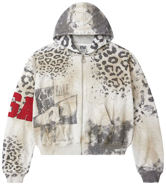 Vale Cheetah Zip Up