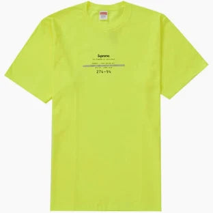 S Neon Green T-Shirt