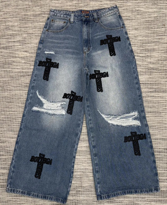 Bottega Desires Holy Grail Denim Pants